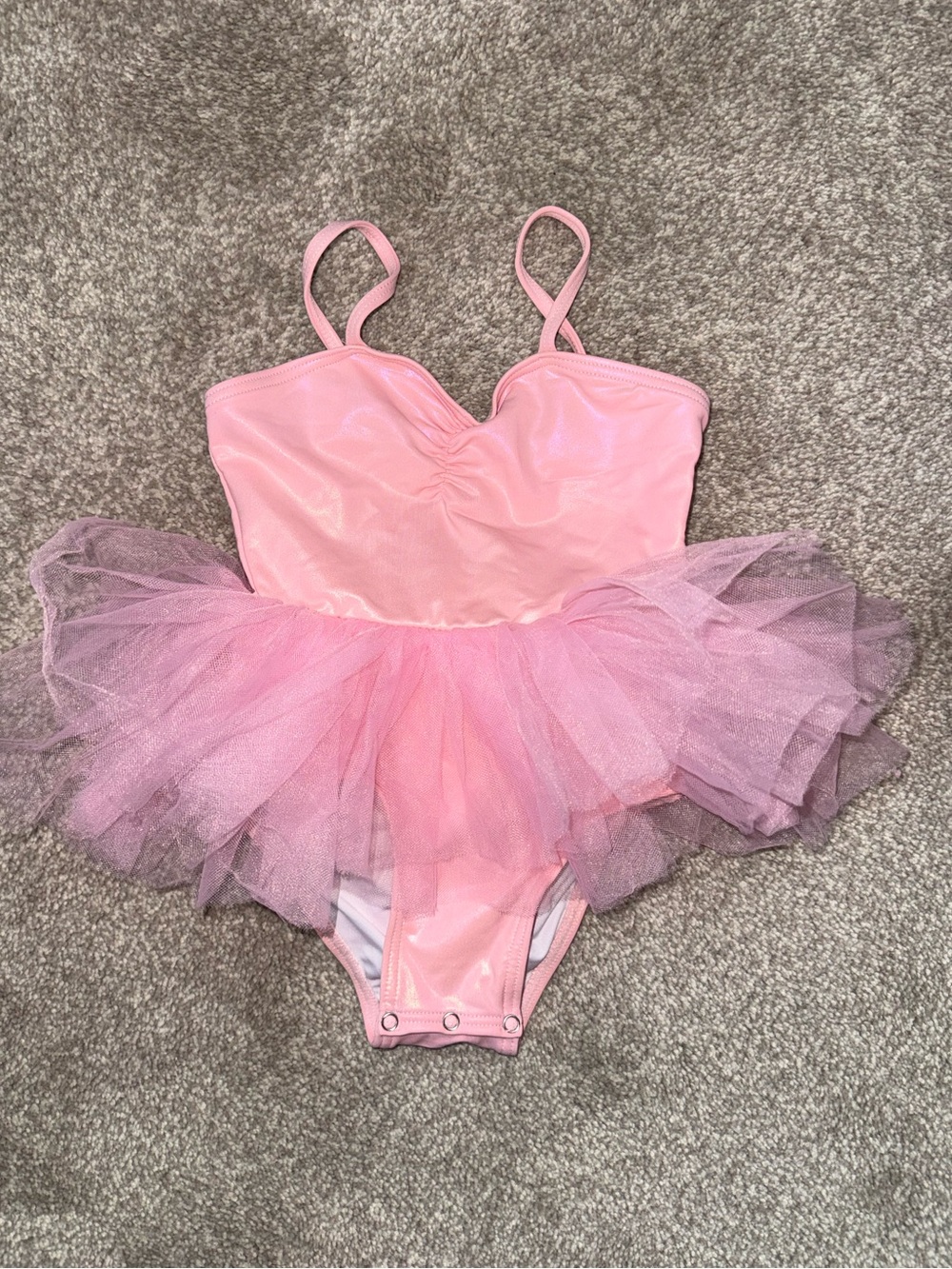 I Love Plum Girls Toddler Pink Tutu Swimsuit Bathing Suit One piece Small 3t 4t